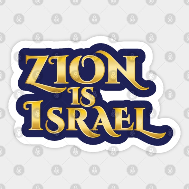 zion is israel Sticker by MeLoveIsrael